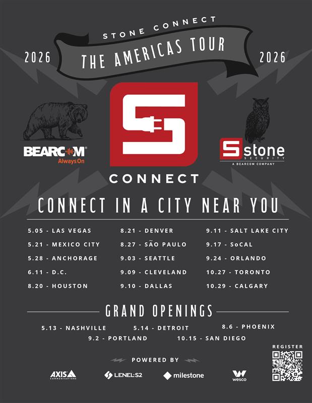 Stone Connect 2026 Tour Poster