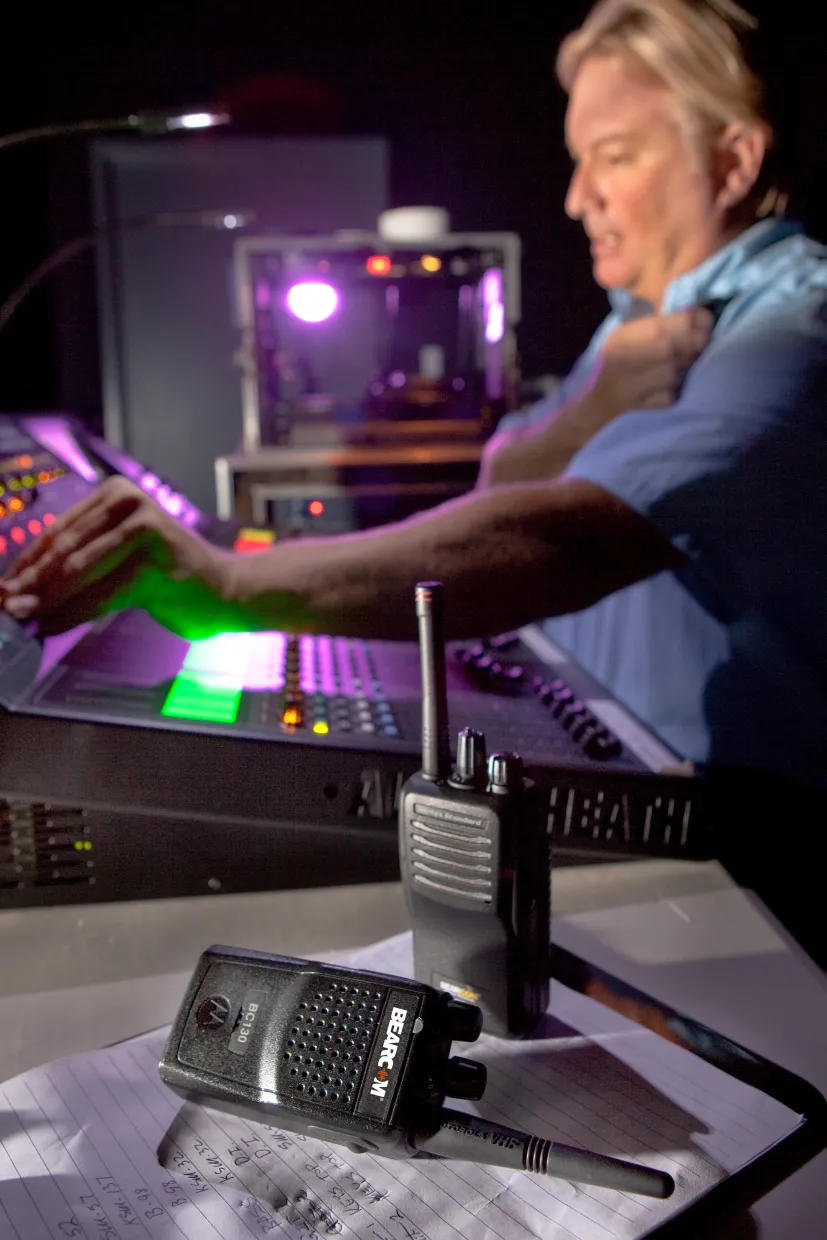 BearCom Radios with Rental Employee Event