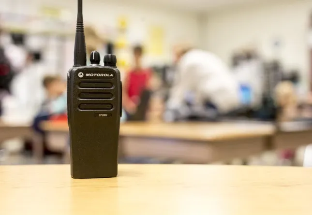Radio on Table-9752